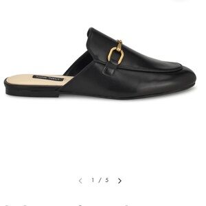 NWT Nine West Horsebit Loafers, Black